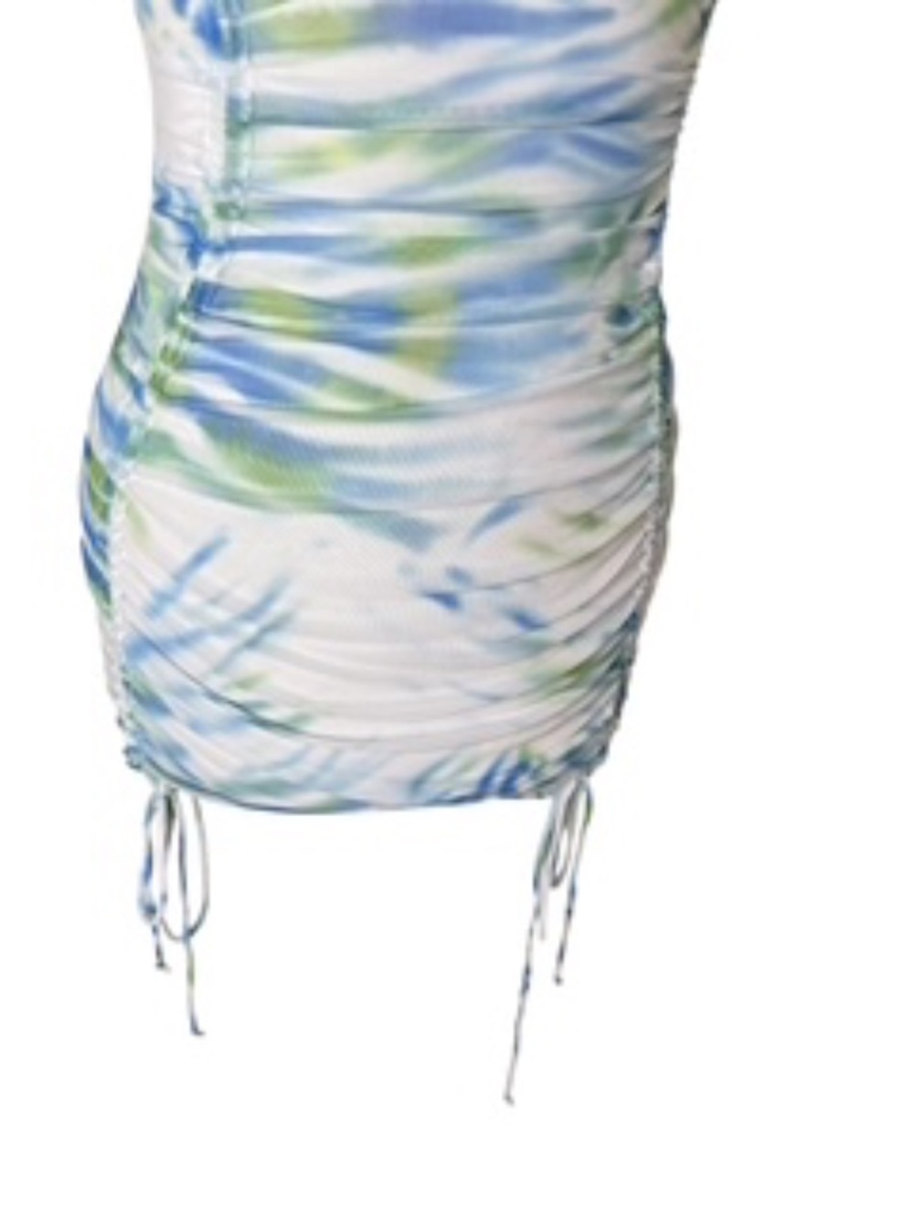 Sheer Versatile Swimsuit Coverup with Adjustable Length Tank to Dress Size L - Picture 5 of 7